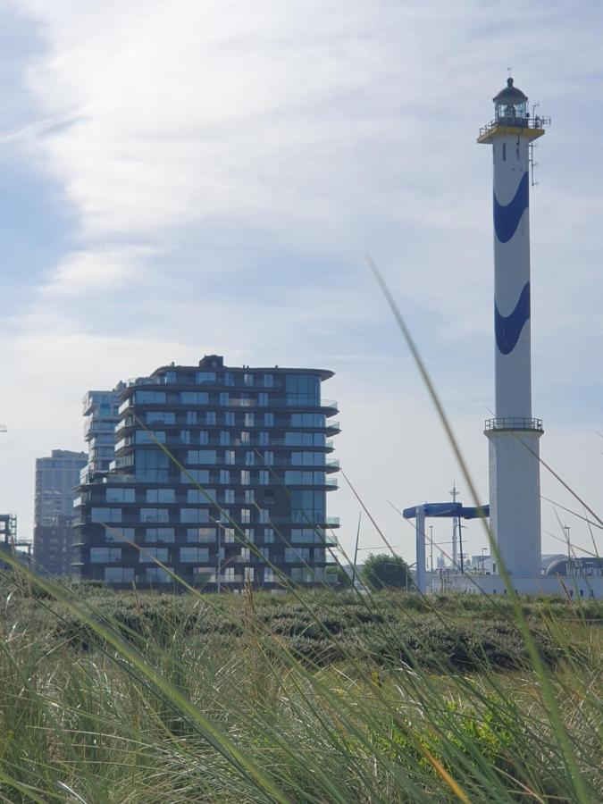 Central Park Tower Sea View Residence With Pool And Gym Oostende Eksteriør billede
